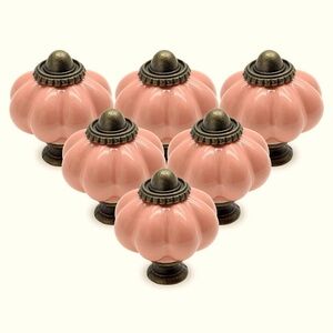 COPY - New in package PINK PUMPKIN KNOBS